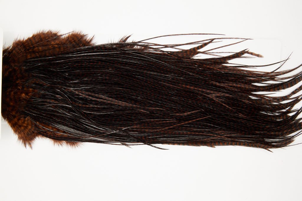 10757 Whiting Dry Fly Hackle Pro Grade Rooster Saddle Grizzly Coachman Brown Ties Size 14-16