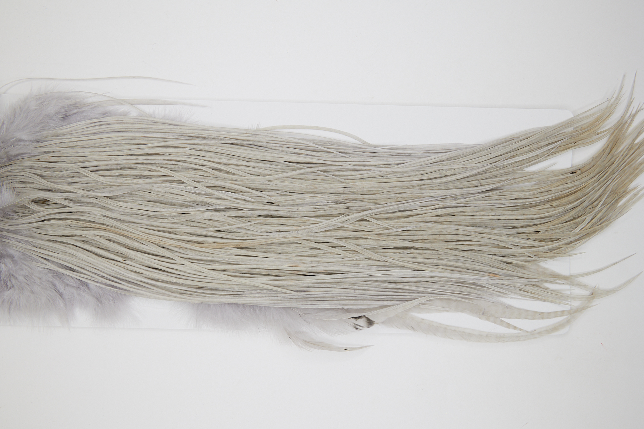 10763 Whiting Dry Fly Hackle Pro Grade Rooster Saddle Light Dun Ties Size 12-14