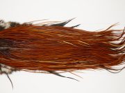 10766 Whiting Dry Fly Hackle Pro Grade Rooster Saddle Brown Ties Size 14-16