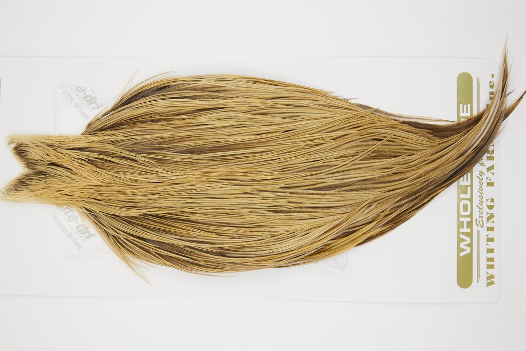10770 Heritage Dry Fly Hackle Grade 2 Rooster Cape Dun Badger Ties Size 8-20