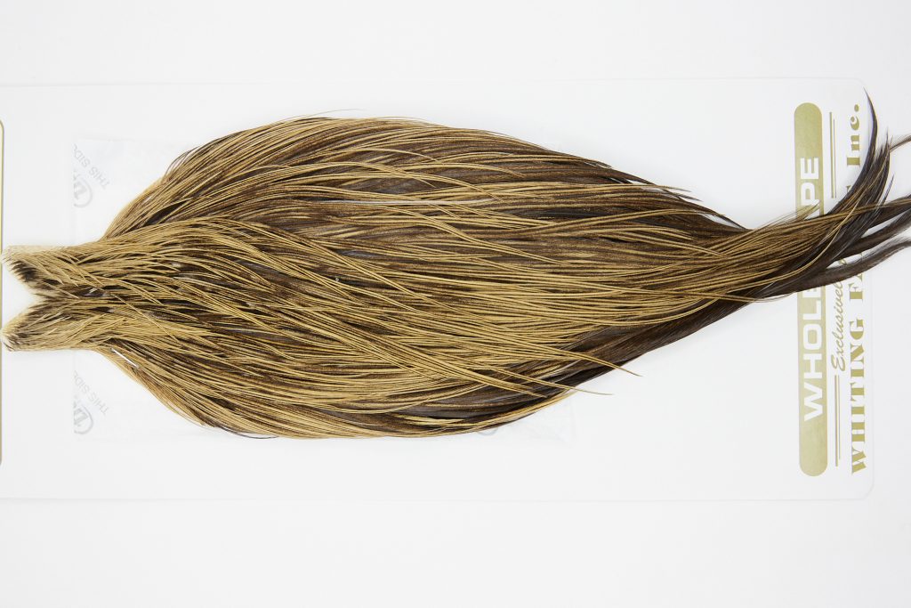 10771 Heritage Dry Fly Hackle Grade 2 Rooster Cape Dun Badger Ties Size 10-20