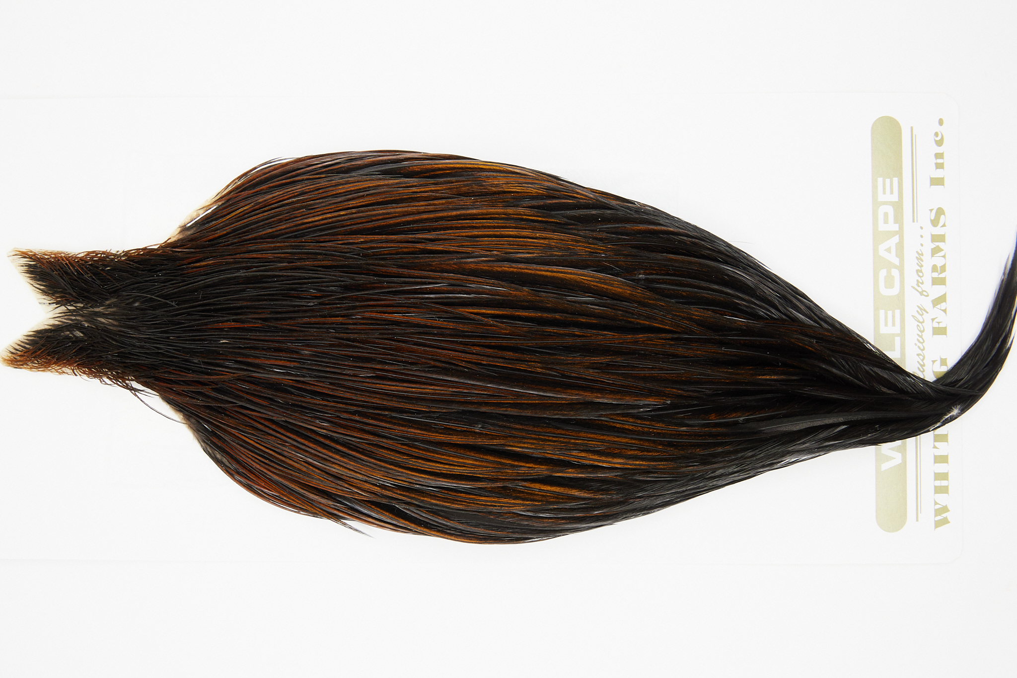 10774 Heritage Dry Fly Hackle Grade 2 Rooster Cape Variant Ties Size 10-22