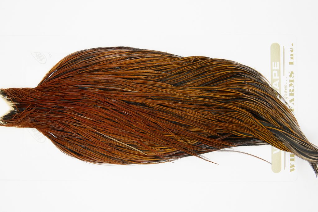 10775 Heritage Dry Fly Hackle Grade 2 Rooster Cape Furnace Ties Size 8-20