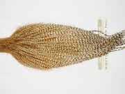 10777 Heritage Dry Fly Hackle Grade 2 Rooster Cape Barred Ginger Ties Size 10-22