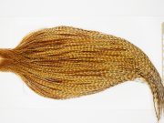 10778 Heritage Dry Fly Hackle Grade 2 Rooster Cape Barred Ginger Ties Size 10-22