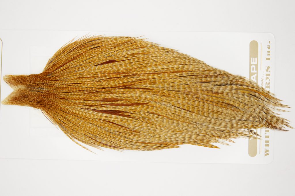 10789 Heritage Dry Fly Hackle Grade 2 Rooster Cape Dun Cree Ties Size 10-20