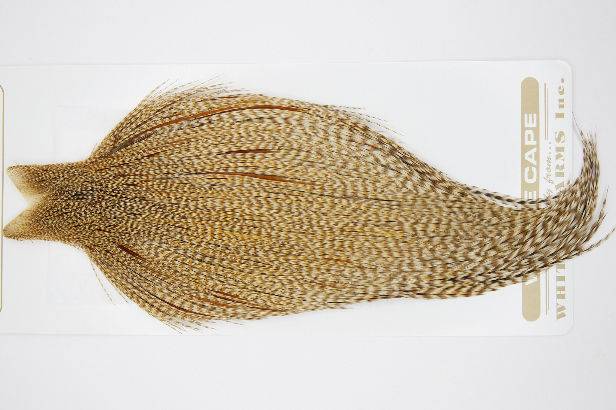 10790 Heritage Dry Fly Hackle Grade 2 Rooster Cape Dun Cree Ties Size 8-18