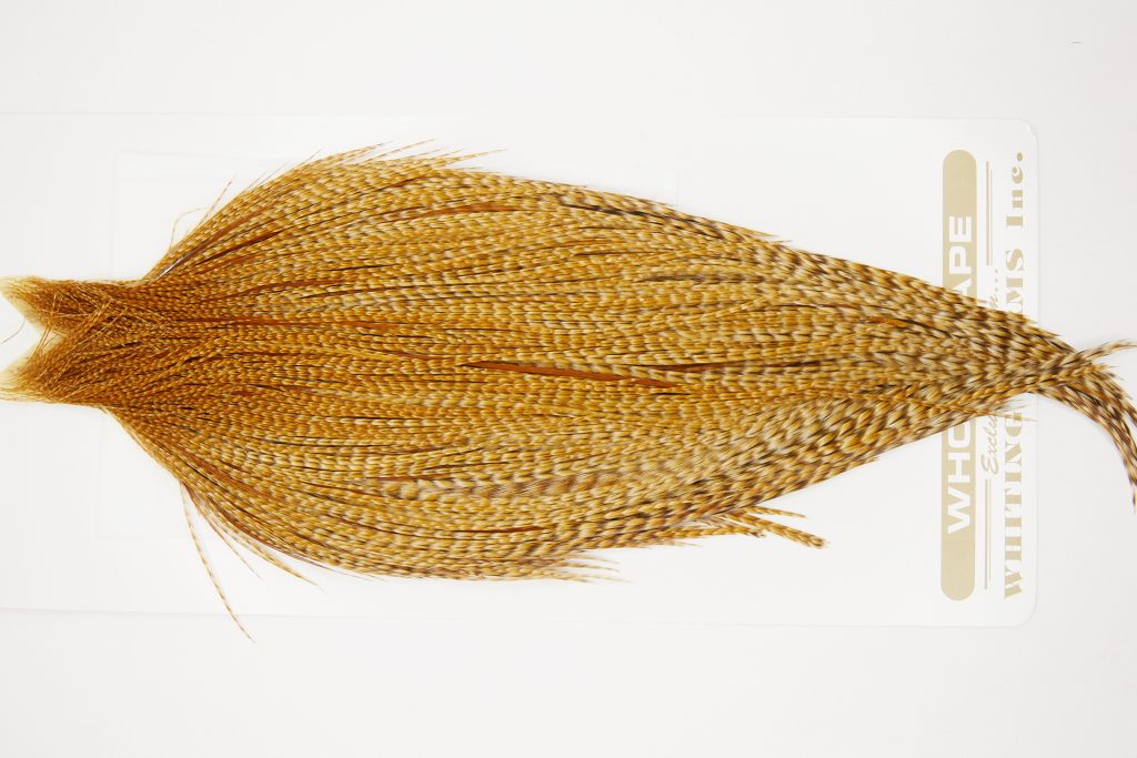 10791 Heritage Dry Fly Hackle Grade 2 Rooster Cape Dun Cree Ties Size 10-22