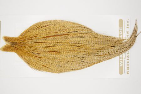 10793 Heritage Dry Fly Hackle Grade 2 Rooster Cape Dun Cree Ties Size 8-20