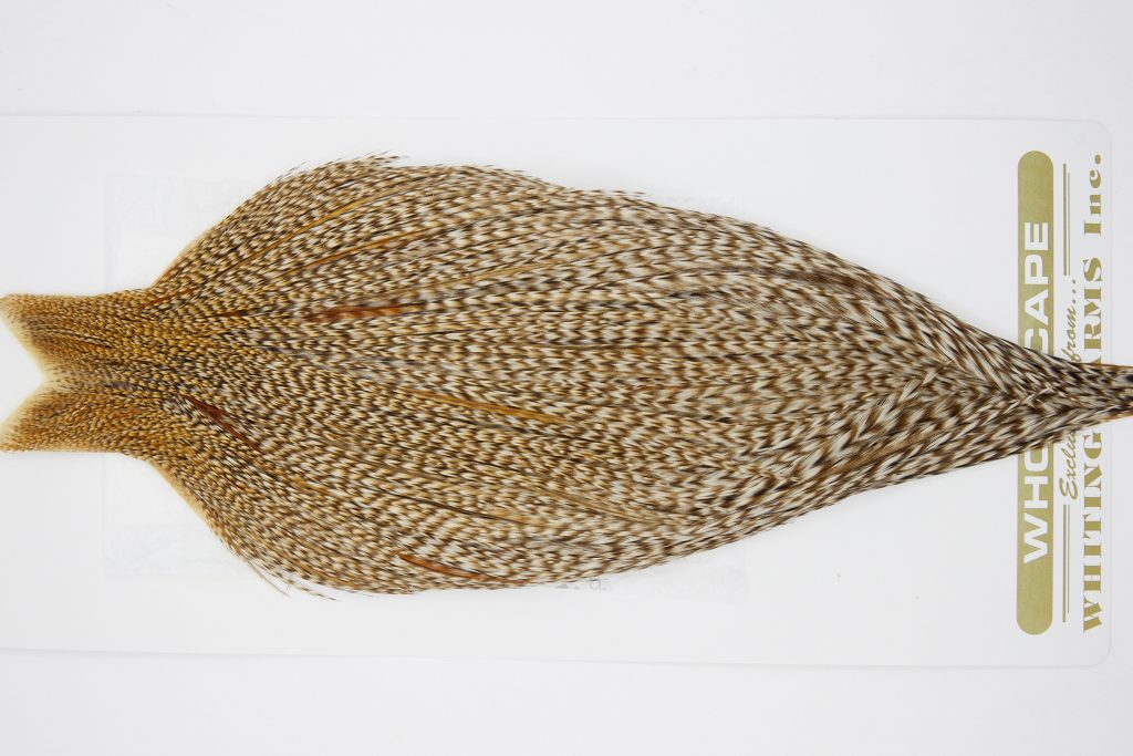 10797 Heritage Dry Fly Hackle Grade 2 Rooster Cape Dun Cree Ties Size 8-22