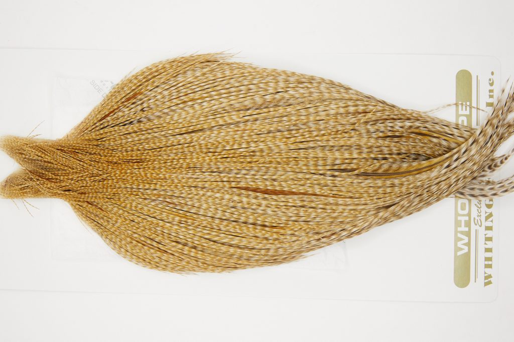 10799 Heritage Dry Fly Hackle Grade 2 Rooster Cape Dun Cree Ties Size 8-24