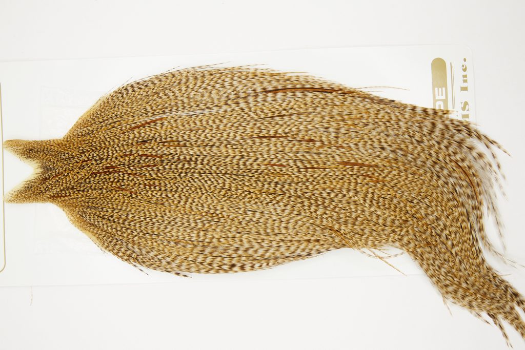 10806 Heritage Dry Fly Hackle Grade 1 Rooster Cape Dun Cree Ties Size 8-22