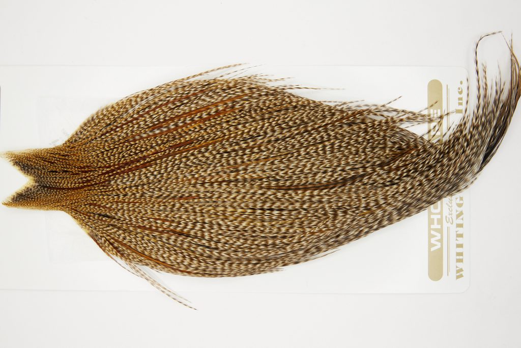 10809 Heritage Dry Fly Hackle Grade 1 Rooster Cape Dun Cree Ties Size 8-20