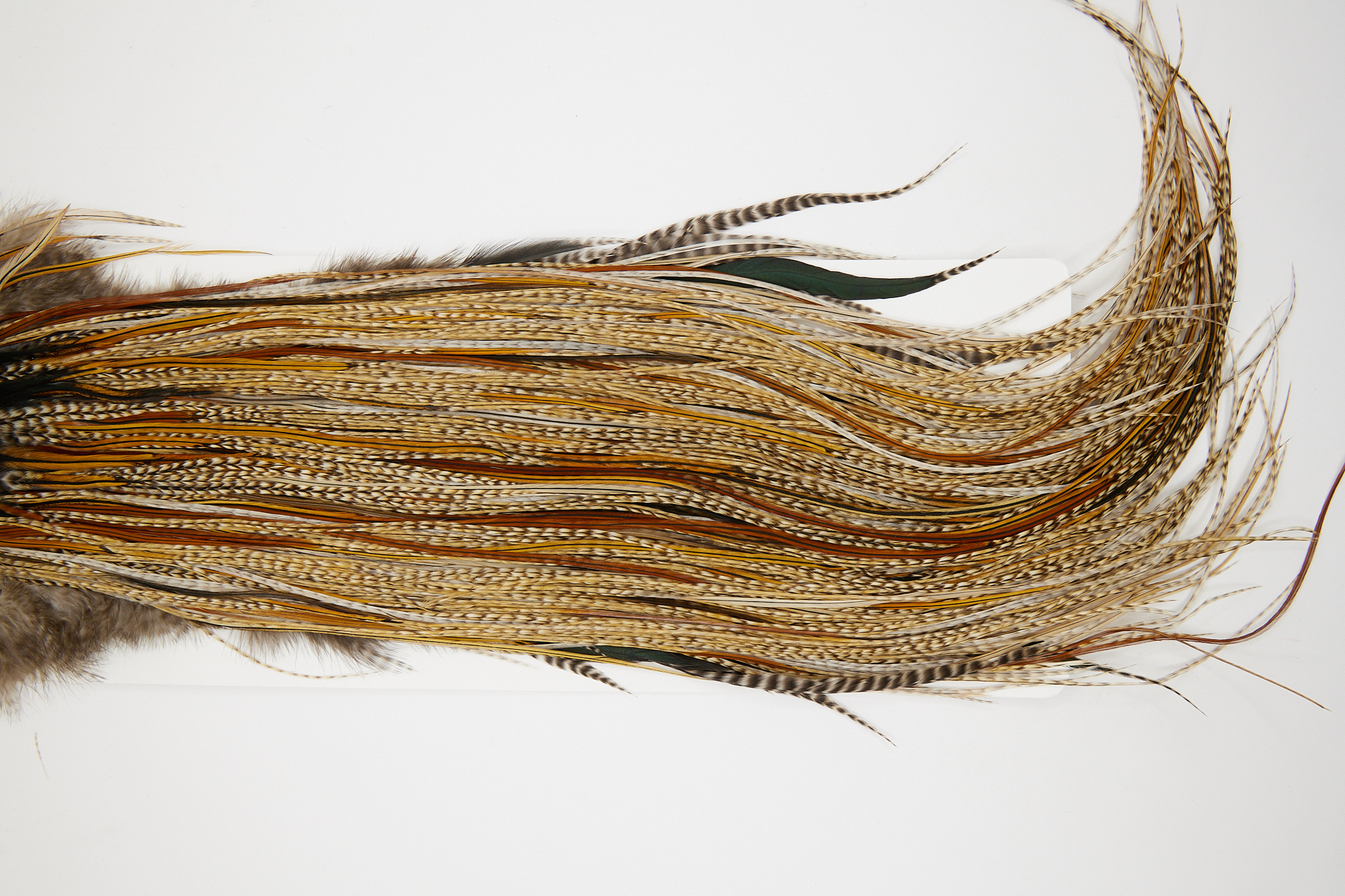 10812 Heritage Dry Fly Hackle Grade 3 Midge Saddle DunCree Ties Size 14-18