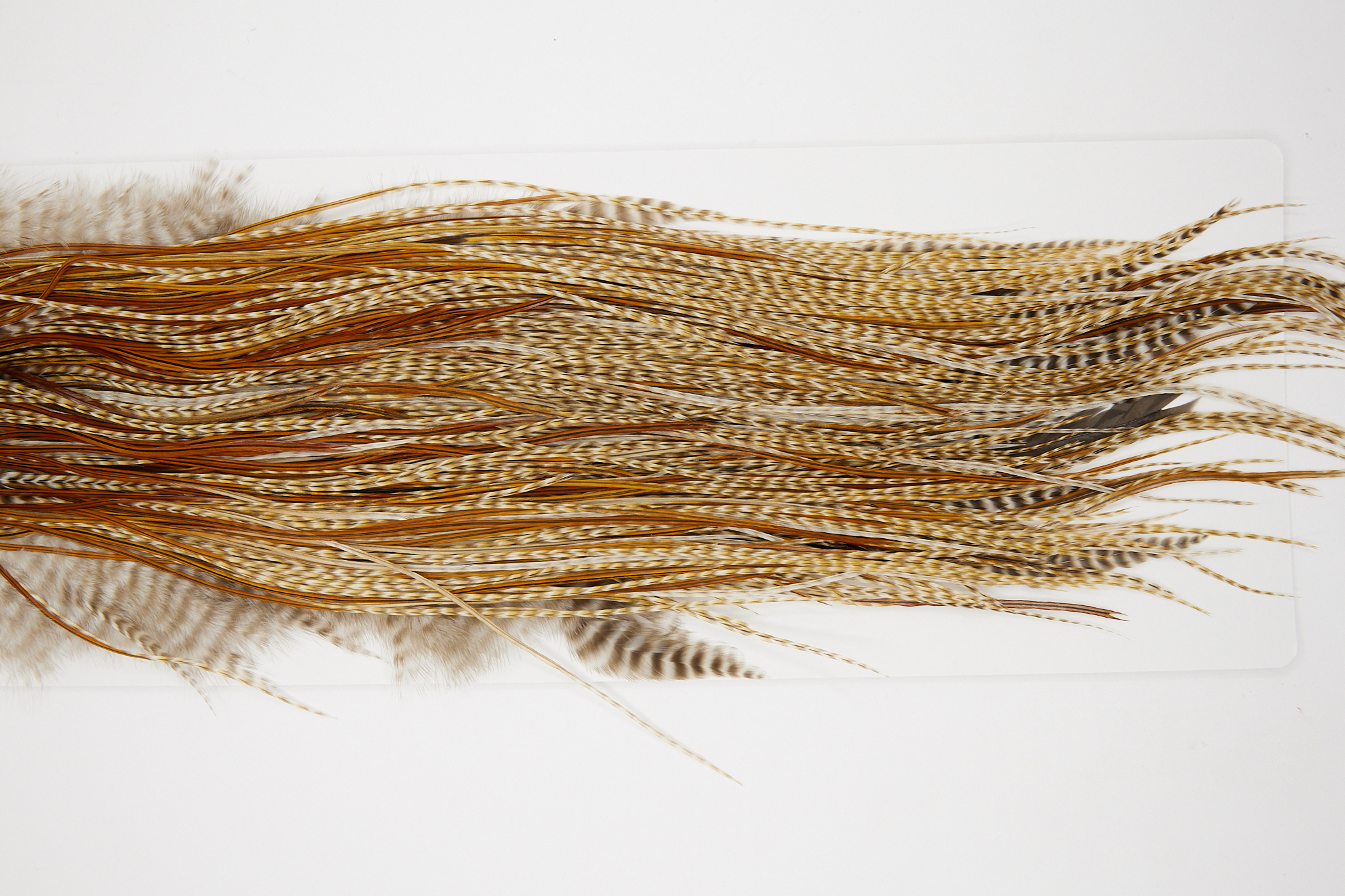 10814 Heritage Dry Fly Hackle Grade 3 Saddle Dun Cree Ties Size 16-18