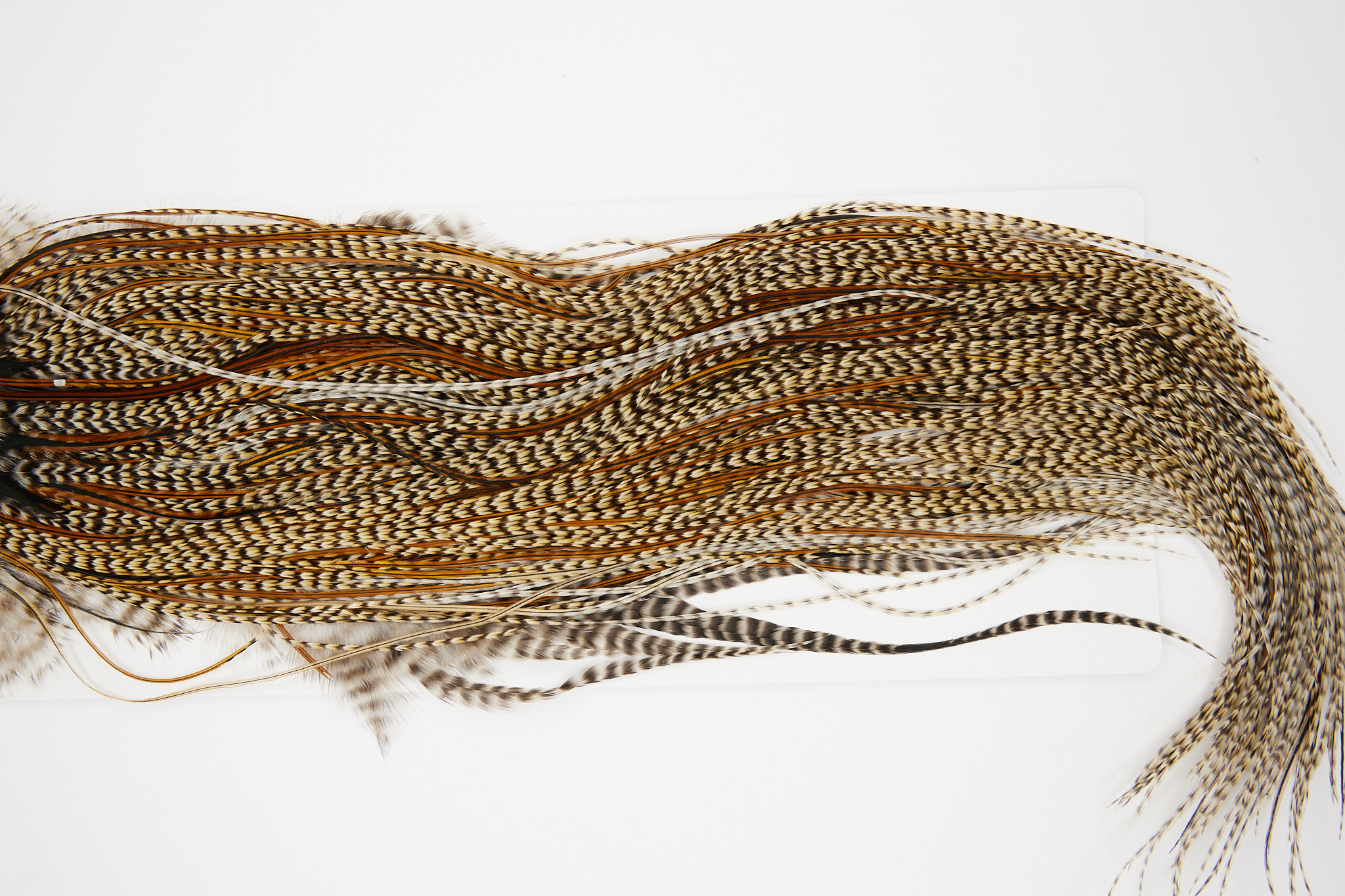 10818 Heritage Dry Fly Hackle Grade 2 Saddle Dun Cree Ties Size 16-18