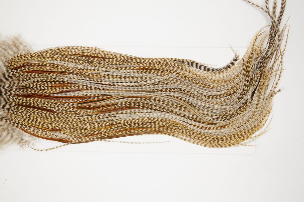 10827 Heritage Dry Fly Hackle Grade 2 Saddle Dun Cree Ties Size 10-12