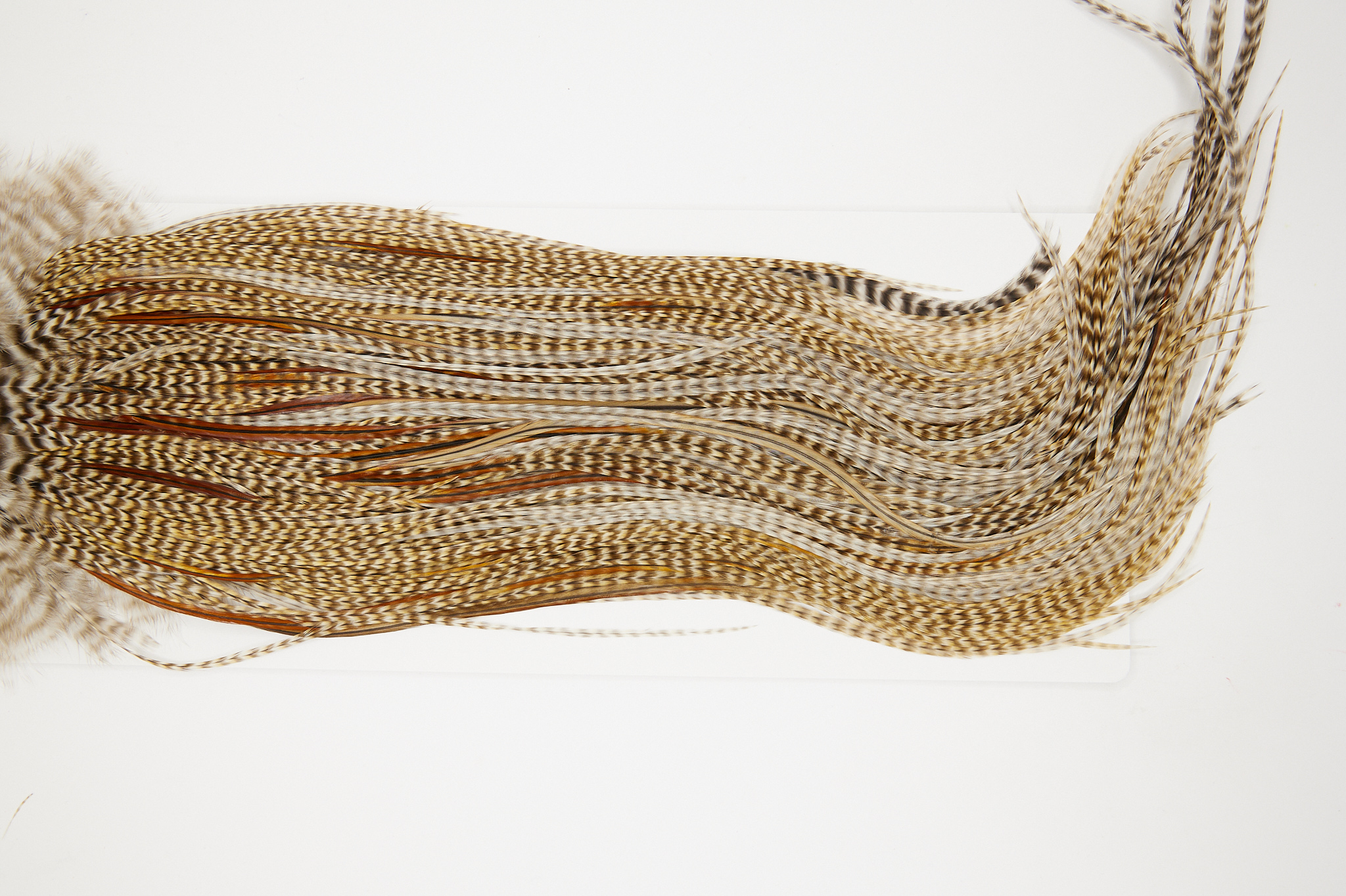 10827 Heritage Dry Fly Hackle Grade 2 Saddle Dun Cree Ties Size 10-12