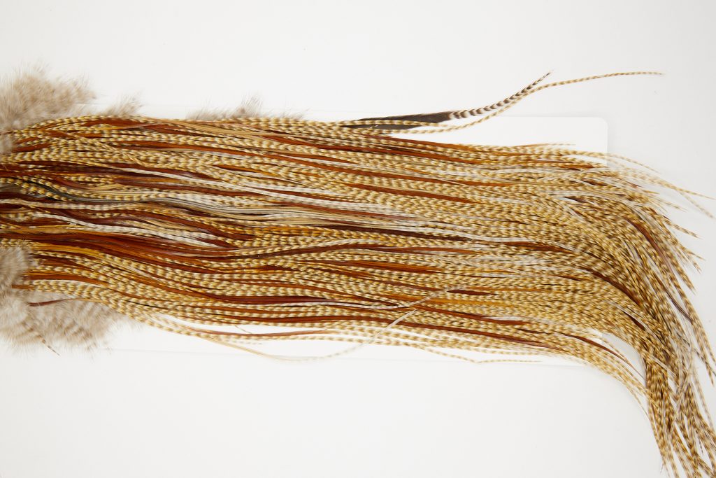 10836 Heritage Dry Fly Hackle Grade 1 Saddle Dun Cree Ties Size 12-14