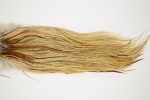 10853 Hebert Dry Fly Hackle Bronze Grade Rooster Saddle Light Ginger Dun Ties Size 14-16