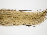 10855 Hebert Dry Fly Hackle Bronze Grade Rooster Saddle Golden Badger Ties Size 14-18