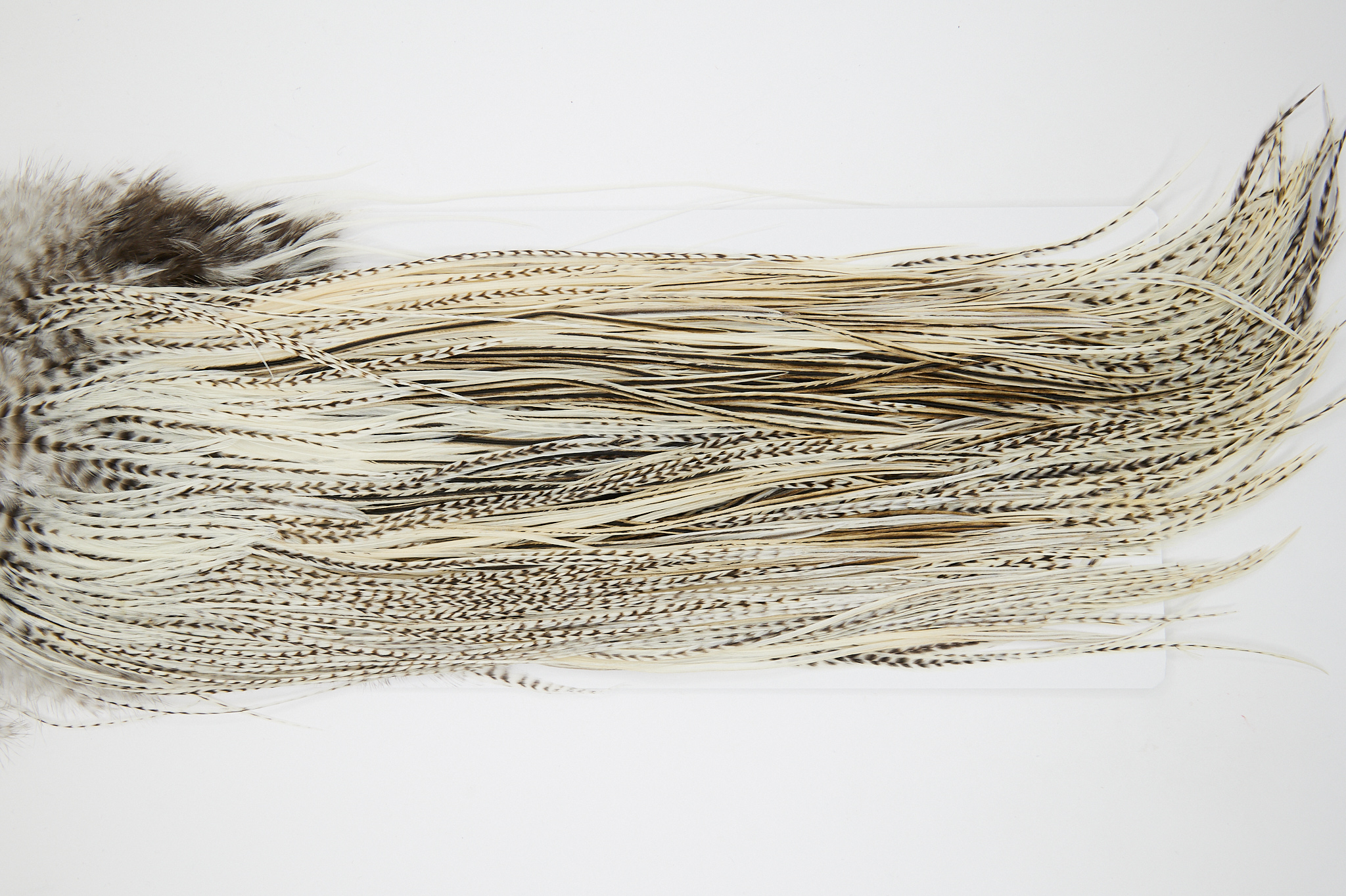 10861 Hebert Dry Fly Hackle Bronze Grade Rooster Saddle Unique Variant Ties Size 10-14