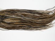 10863 Hebert Dry Fly Hackle Bronze Grade Rooster Saddle Unique Variant Ties Size 10-14