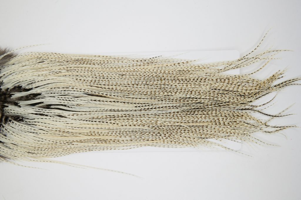 10879 Hebert Dry Fly Hackle Bronze Grade Rooster Saddle Unique Variant Ties Size 10-14