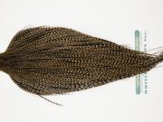 10883 Hebert Dry Fly Hackle Silver Grade Rooster Cape Grizzly Variant Ties Size 10-24