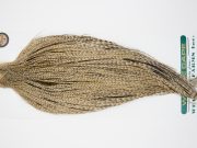 10897 Hebert Dry Fly Hackle Bronze Grade Rooster Cape Dun Grizzly Ties Size 8-22