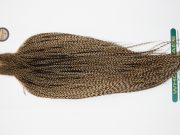 10900 Hebert Dry Fly Hackle Bronze Grade Rooster Cape Dun Grizzly Ties Size 8-22