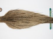 10901 Hebert Dry Fly Hackle Bronze Grade Rooster Cape Dun Grizzly Ties Size 10-24
