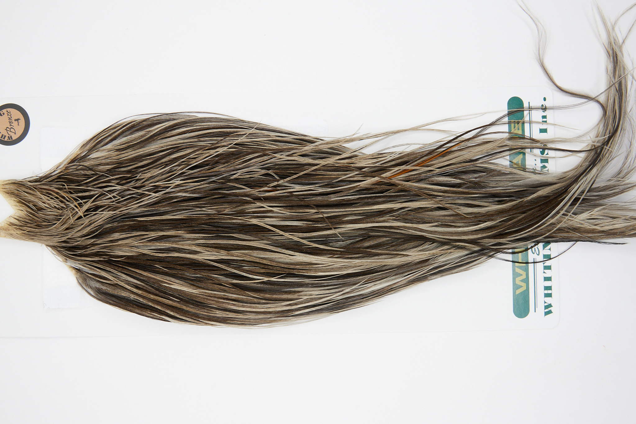 10906 Hebert Dry Fly Hackle Bronze Grade Rooster Cape Unique Variant Ties Size 10-24