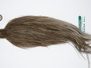 10916 Hebert Dry Fly Hackle Bronze Grade Rooster Cape Medium Grey Dun Ties Size 10-22