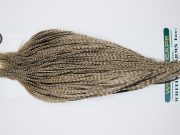 10920 Hebert Dry Fly Hackle Bronze Grade Rooster Cape Dun Grizzly Ties Size 8-18