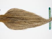 10922 Hebert Dry Fly Hackle Bronze Grade Rooster Cape Dun Grizzly Ties Size 8-22