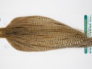 10926 Hebert Dry Fly Hackle Bronze Grade Rooster Cape Dun Grizzly Ties Size 10-24