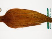 10954 Hebert Dry Fly Hackle Bronze Grade Rooster Cape Light Brown Ties Size 8-24