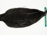 10961 Hebert Dry Fly Hackle Pro Grade Rooster Cape Black Ties Size 10-20