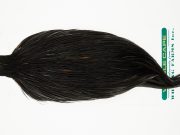 10963 Hebert Dry Fly Hackle Pro Grade Rooster Cape Black Ties Size 10-18