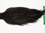 10966 Hebert Dry Fly Hackle Pro Grade Rooster Cape Black Ties Size 10-20