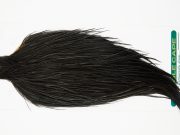 10973 Hebert Dry Fly Hackle Pro Grade Rooster Cape Black Ties Size 10-20
