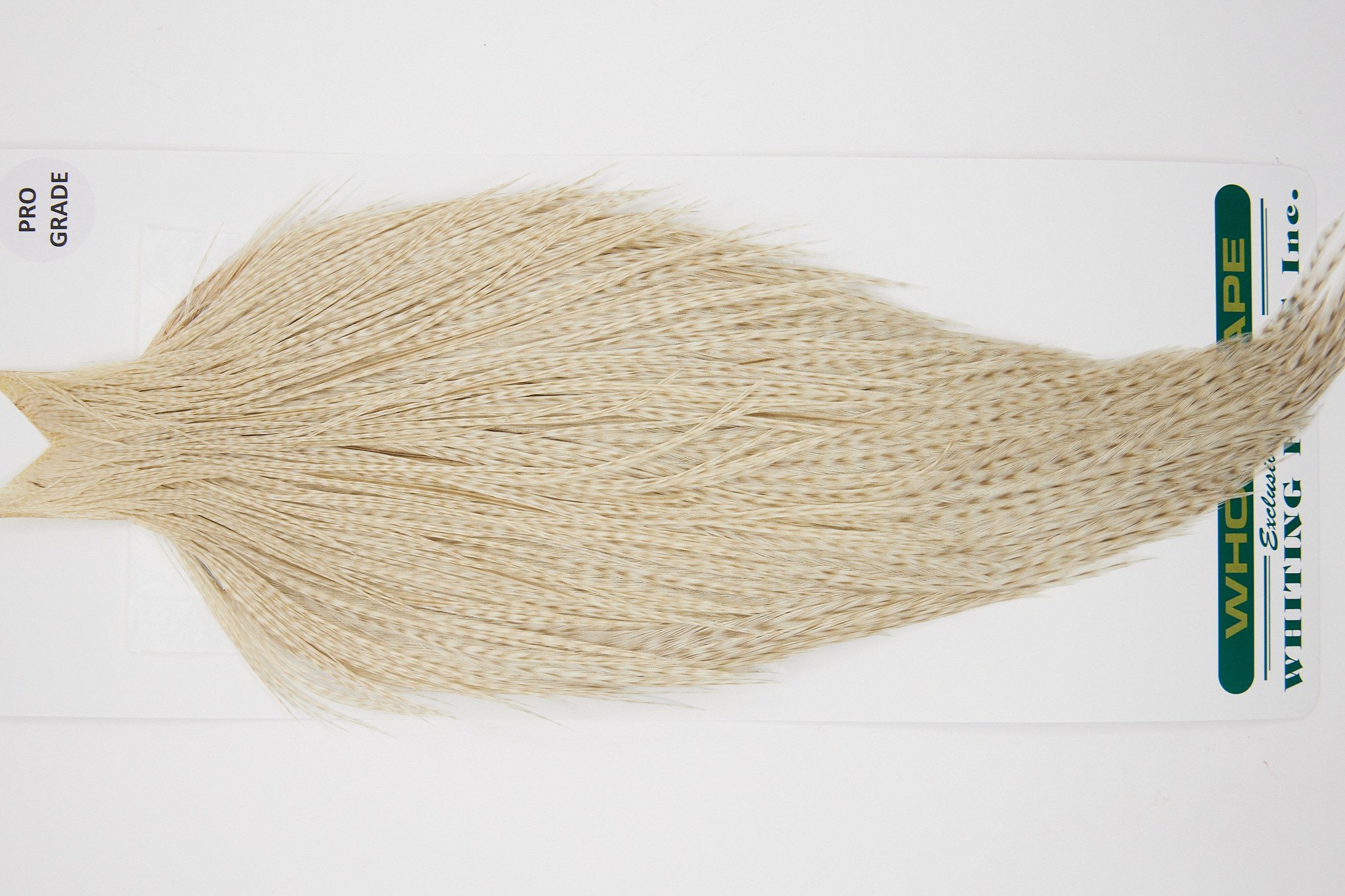 10980 Hebert Dry Fly Hackle Pro Grade Rooster Cape Pale Watery Dun Ties Size 8-20