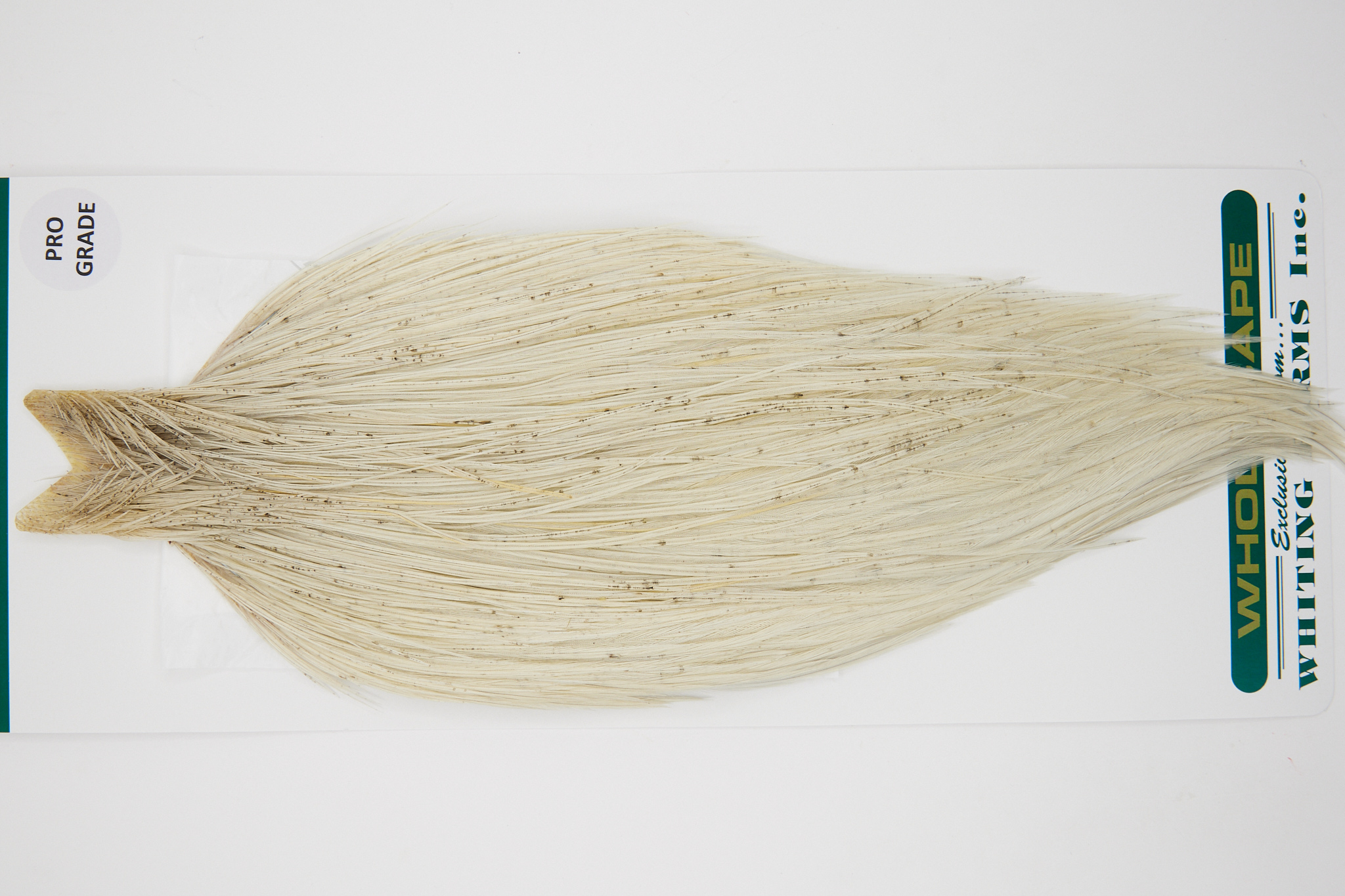 10984 Hebert Dry Fly Hackle Pro Grade Rooster Cape Pale Watery Dun Ties Size 8-20