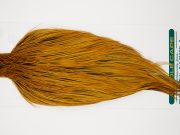 10993 Hebert Dry Fly Hackle Pro Grade Rooster Saddle Light Brown Ties Size 8-22