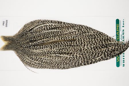 10999 Hebert Dry Fly Hackle Pro Grade Rooster Saddle Grizzly Variant Ties Size 8-22