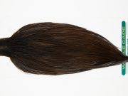 11022 Hebert Dry Fly Hackle Pro Grade Rooster Saddle Dark Brown Dun Ties Size 12-22