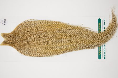 11037 Hebert Dry Fly Hackle Pro Grade Rooster Saddle Unique Variant Ties Size 10-20