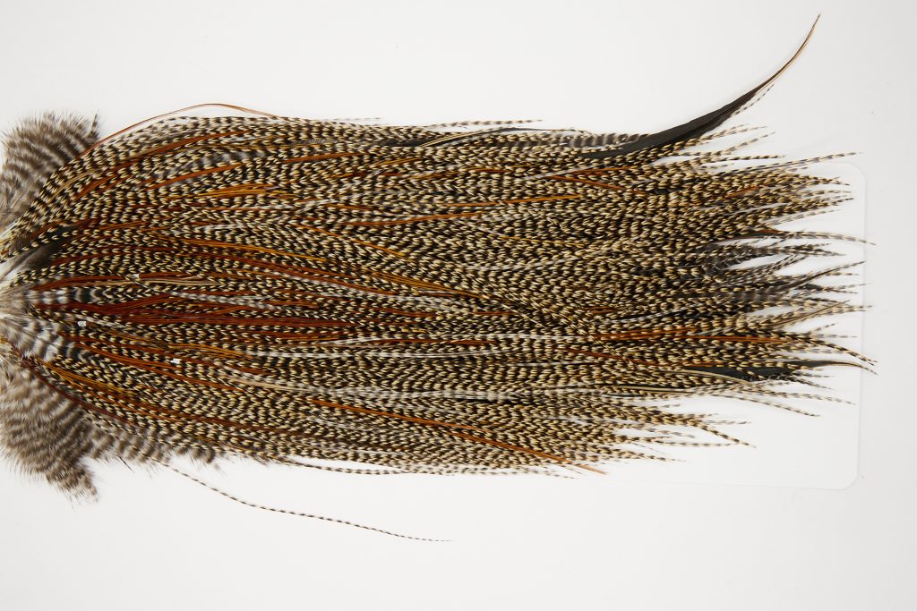 11049 JimsFlyCo Dry Fly Hackle Grade 1 Rooster Saddle Cree Variant Ties Size 16-20