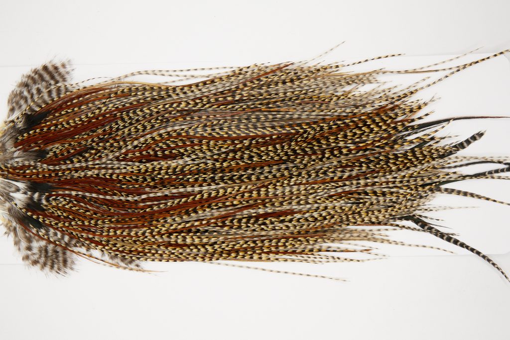 11056 JimsFlyCo Dry Fly Hackle Grade 2 Rooster Saddle Cree Variant Ties Size 16-18